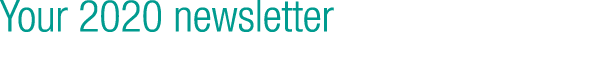 Your 2020 newsletter