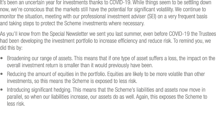 It s been an uncertain year for investments thanks to COVID-19  While things seem to be settling down now, we re cons   