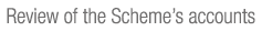 Review of the Scheme s accounts