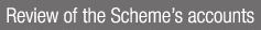 Review of the Scheme s accounts