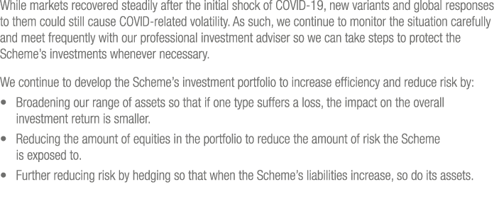 While markets recovered steadily after the initial shock of COVID-19, new variants and global responses to them could   