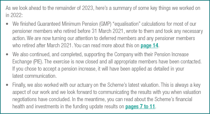 Scheme news - Unbiased