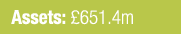 Assets: £651.4m