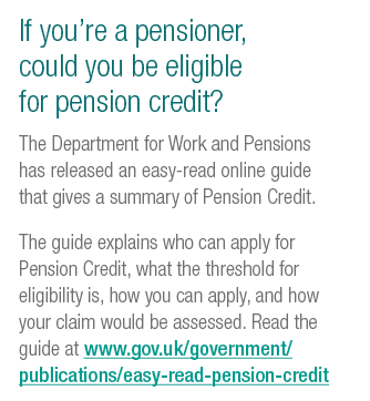 Pensioner - pension credit