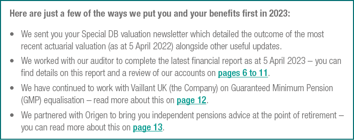 Protecting benefits in 2023