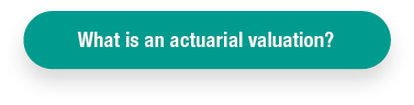 What is an actuarial valuation?