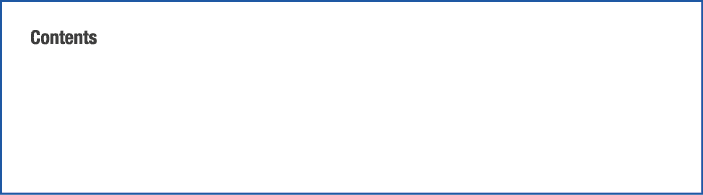 Contents
