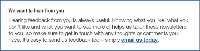 We want to hear from you Hearing feedback from you is always useful  Knowing what you like, what you don t like and w   