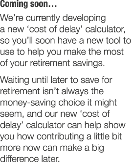 Coming soon  We re currently developing a new  cost of delay  calculator  so you ll soon have a new tool to use to he   