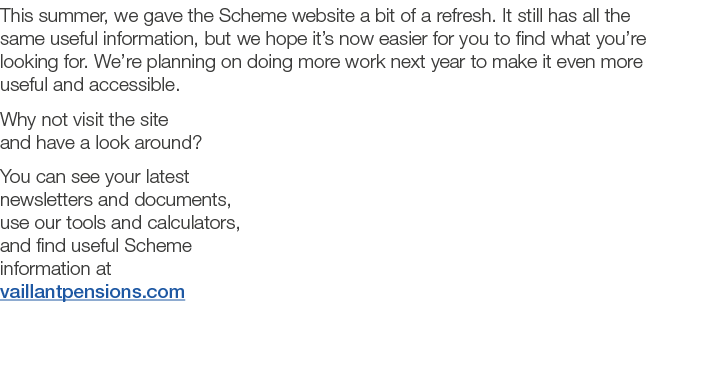 This summer, we gave the Scheme website a bit of a refresh  It still has all the same useful information, but we hope   